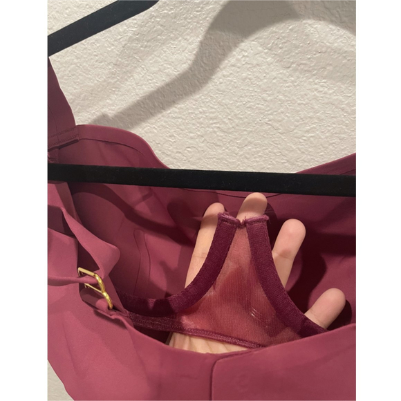 FREE PEOPLE Naomi Longline Dried Rose Bra - Picture 8 of 8